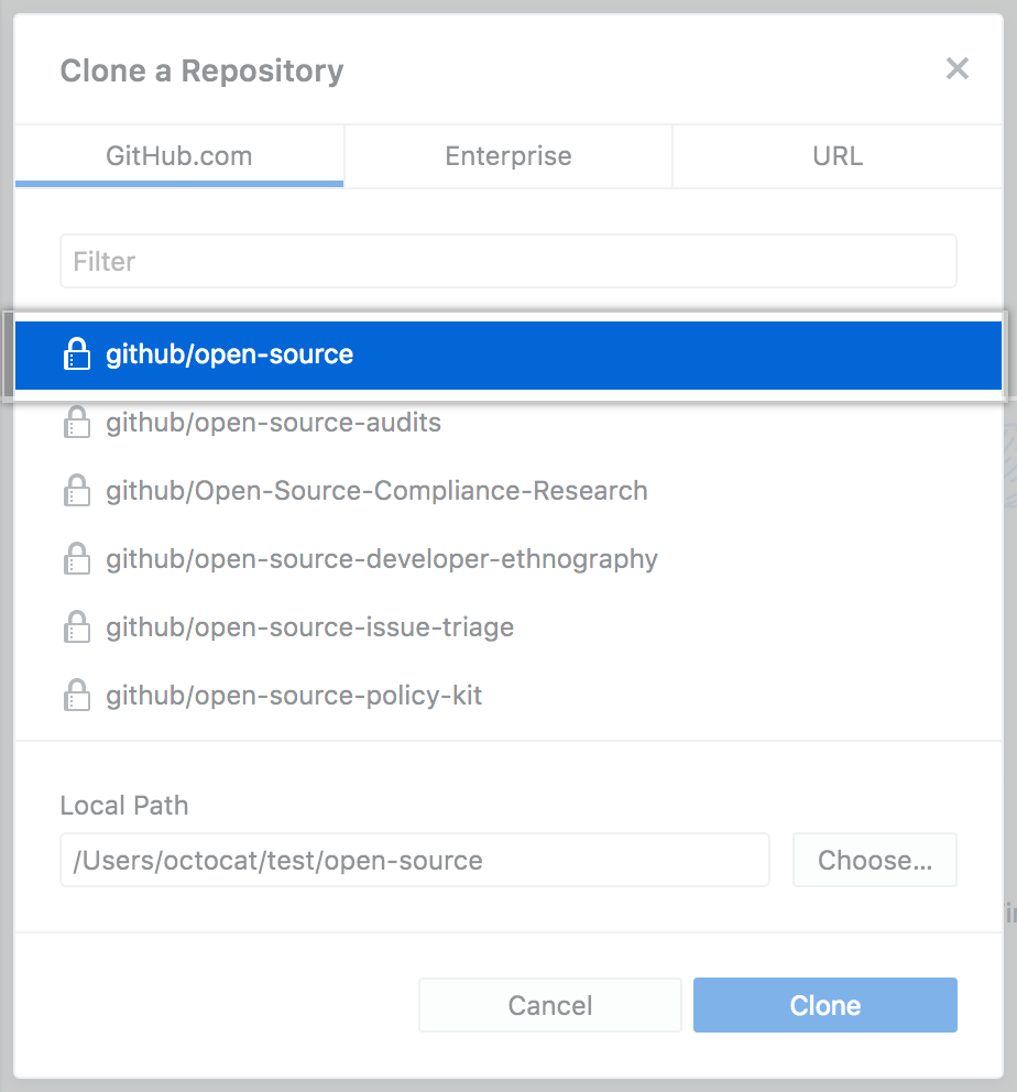 clone-a-repository-list