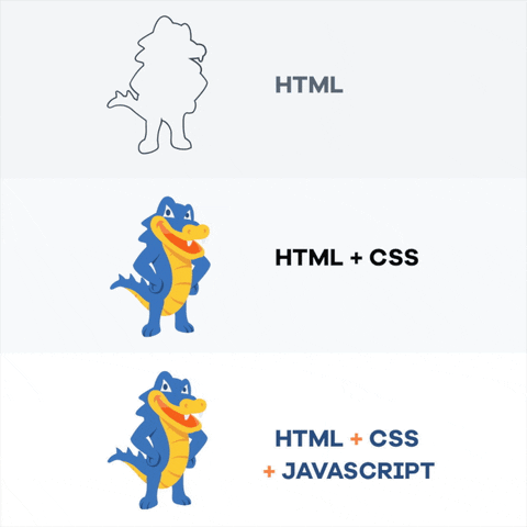 HTML vs CSS vs JS